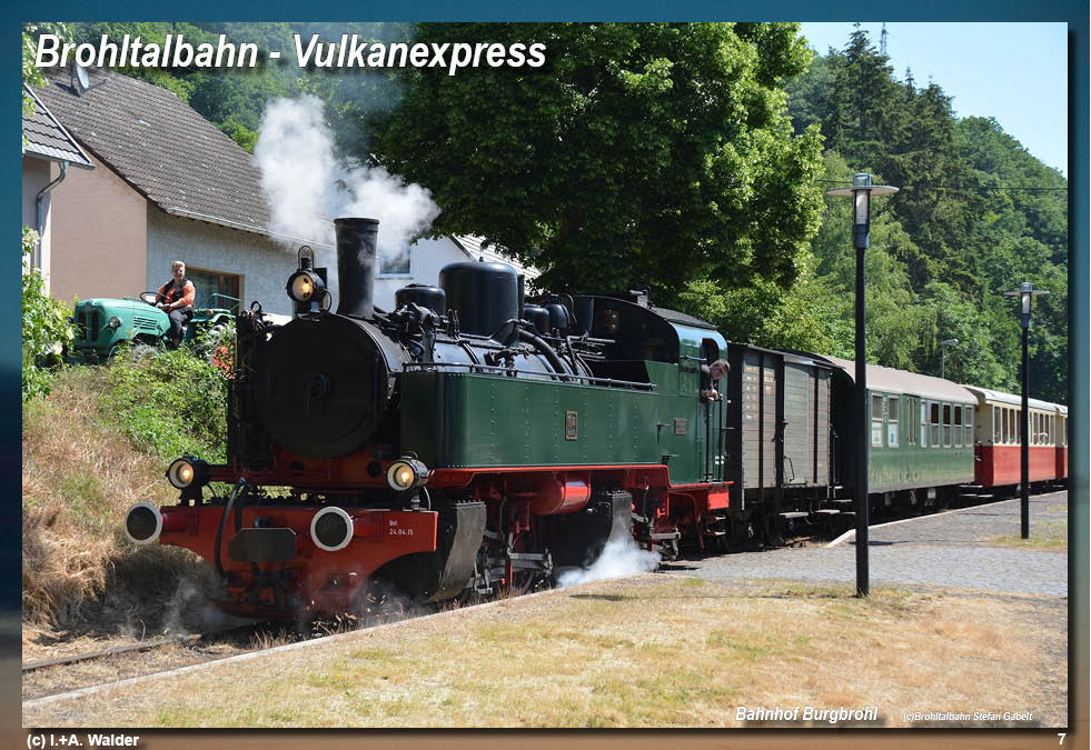 Eisenbahnmagazin Brohltalbahn - Vulkanexpress 