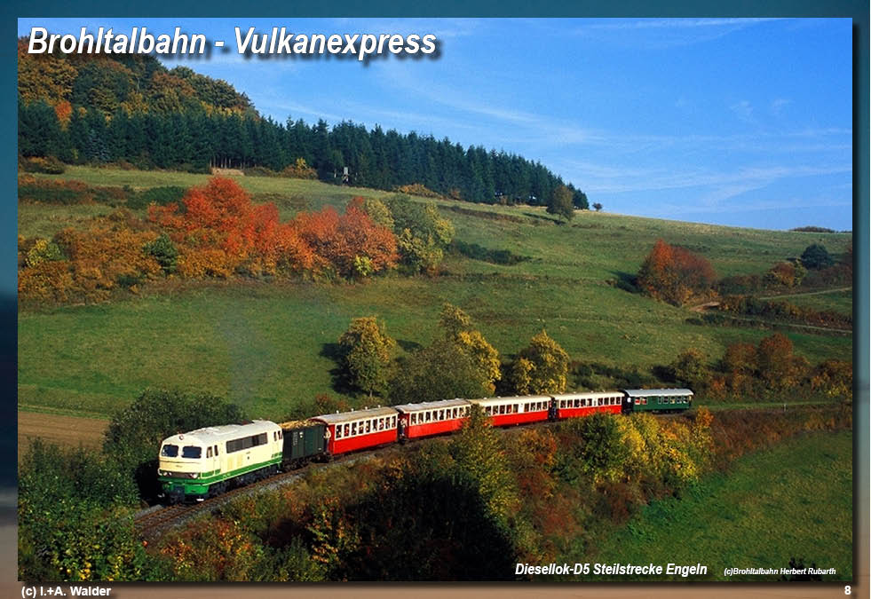 Eisenbahnmagazin Brohltalbahn - Vulkanexpress 