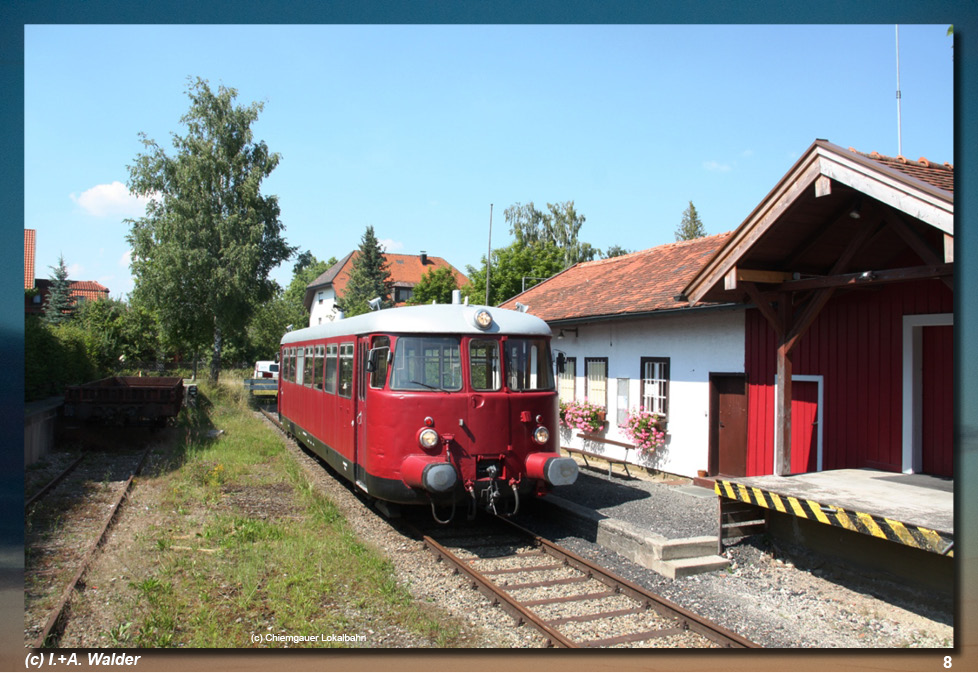 Eisenbahnmagazin Lokalbahn-Bad-Endorf--Obing