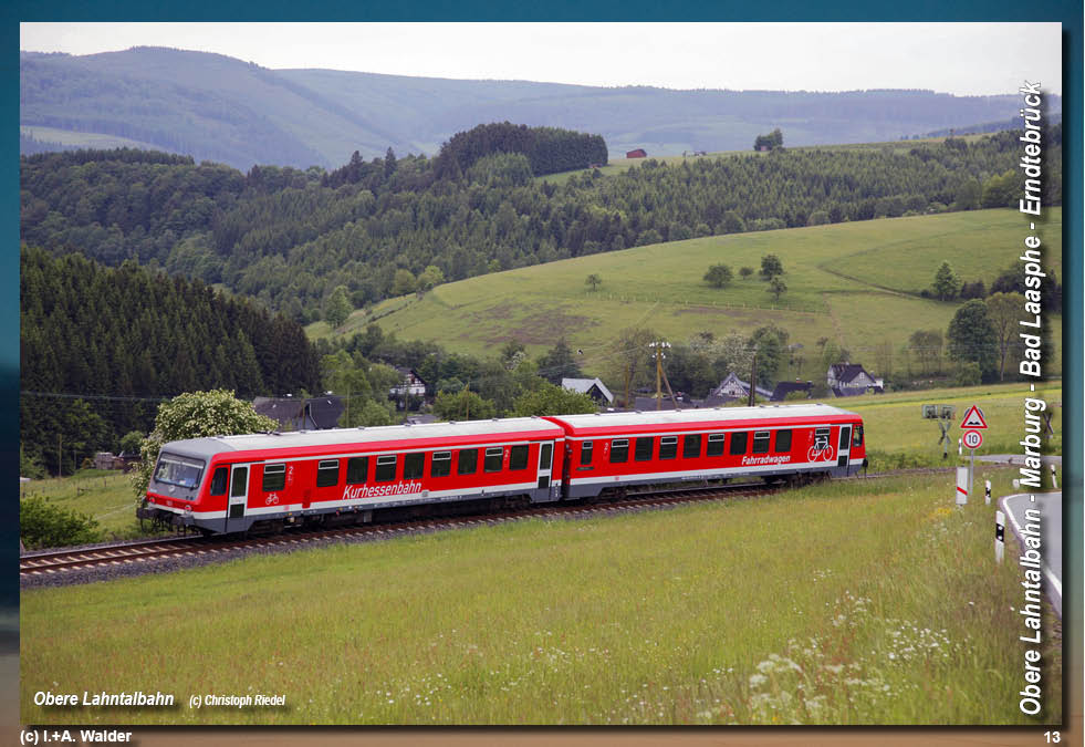 Eisenbahnmagazin Obere Lahntalbahn - Marburg -- Bad Laasphe -- Erndtebrück Eisenbahnmagazin Obere Lahntalbahn - Marburg -- Bad Laasphe -- Erndtebrück