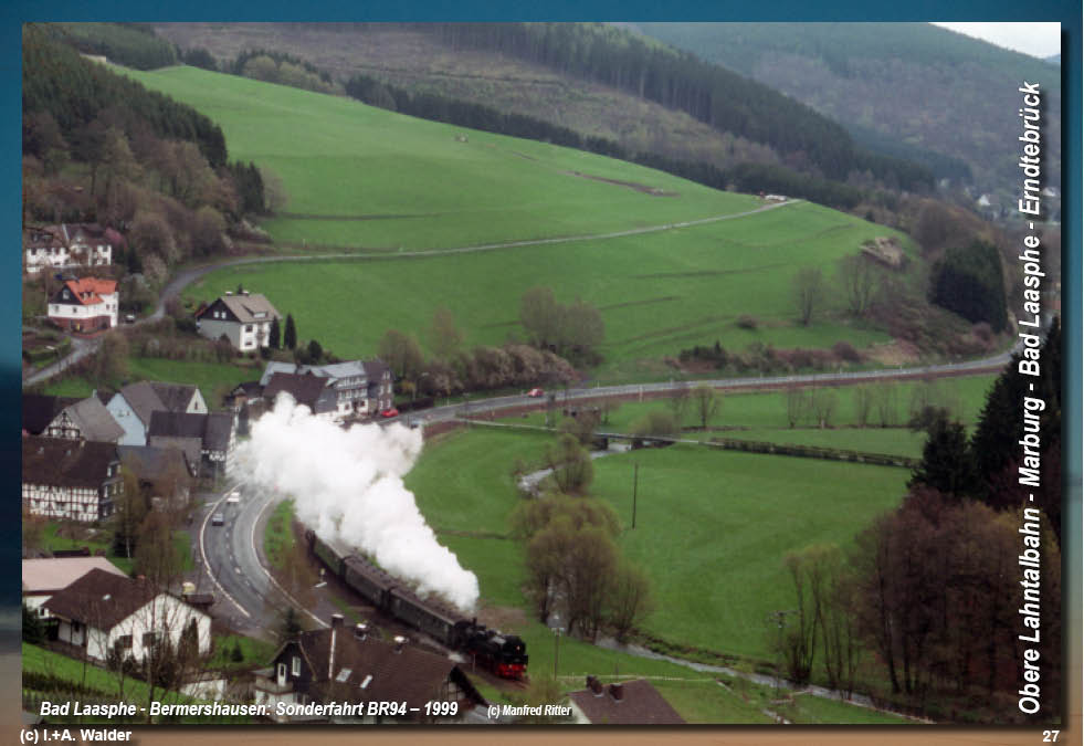 Eisenbahnmagazin Obere Lahntalbahn - Marburg -- Bad Laasphe -- Erndtebrück Eisenbahnmagazin Obere Lahntalbahn - Marburg -- Bad Laasphe -- Erndtebrück