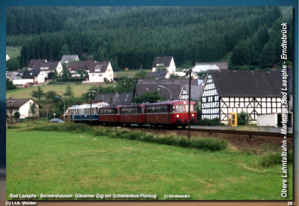 Eisenbahnmagazin Obere Lahntalbahn - Marburg -- Bad Laasphe -- Erndtebrück Eisenbahnmagazin Obere Lahntalbahn - Marburg -- Bad Laasphe -- Erndtebrück