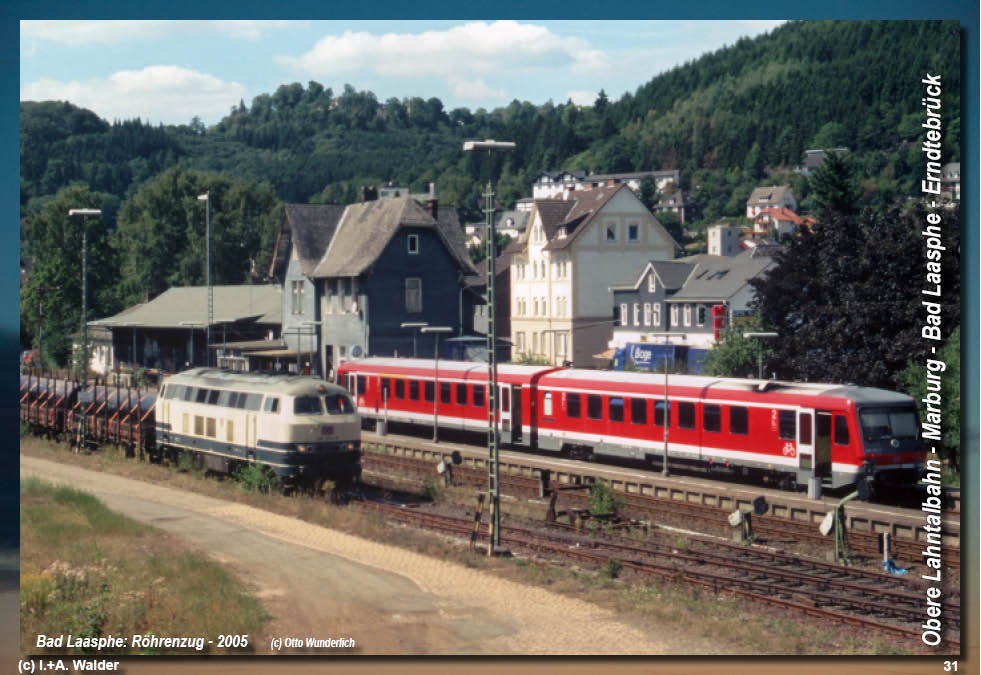 Eisenbahnmagazin Obere Lahntalbahn - Marburg -- Bad Laasphe -- Erndtebrück Eisenbahnmagazin Obere Lahntalbahn - Marburg -- Bad Laasphe -- Erndtebrück