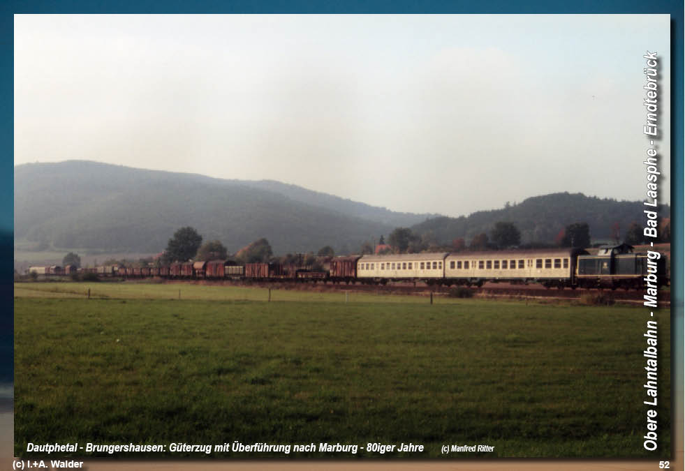 Eisenbahnmagazin Obere Lahntalbahn - Marburg -- Bad Laasphe -- Erndtebrück Eisenbahnmagazin Obere Lahntalbahn - Marburg -- Bad Laasphe -- Erndtebrück