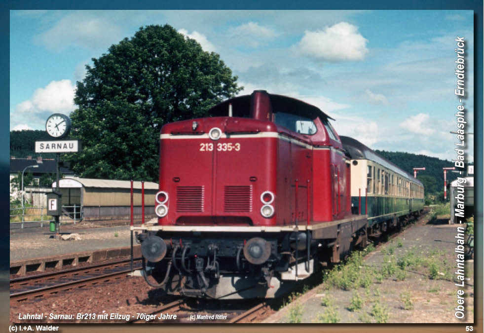 Eisenbahnmagazin Obere Lahntalbahn - Marburg -- Bad Laasphe -- Erndtebrück Eisenbahnmagazin Obere Lahntalbahn - Marburg -- Bad Laasphe -- Erndtebrück