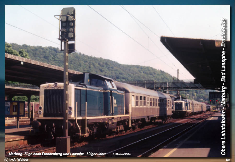 Eisenbahnmagazin Obere Lahntalbahn - Marburg -- Bad Laasphe -- Erndtebrück Eisenbahnmagazin Obere Lahntalbahn - Marburg -- Bad Laasphe -- Erndtebrück