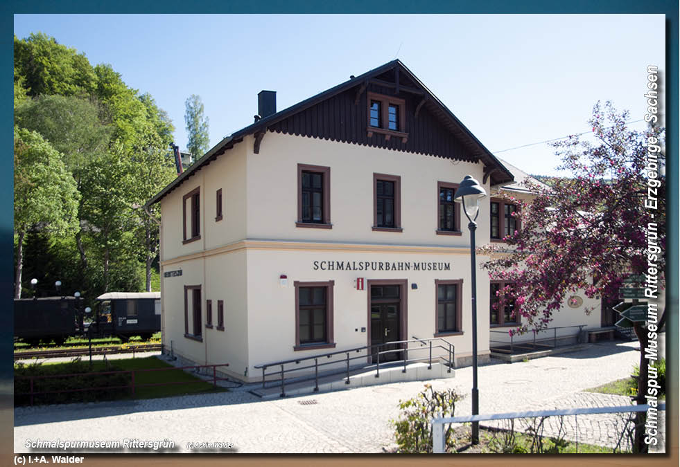 Eisenbahnmagazin Rittersgrün Schmalspur-Museum