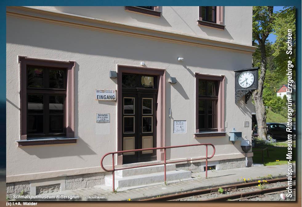 Eisenbahnmagazin Rittersgrün Schmalspur-Museum