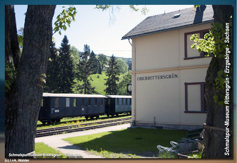 Eisenbahnmagazin Rittersgrün Schmalspur-Museum