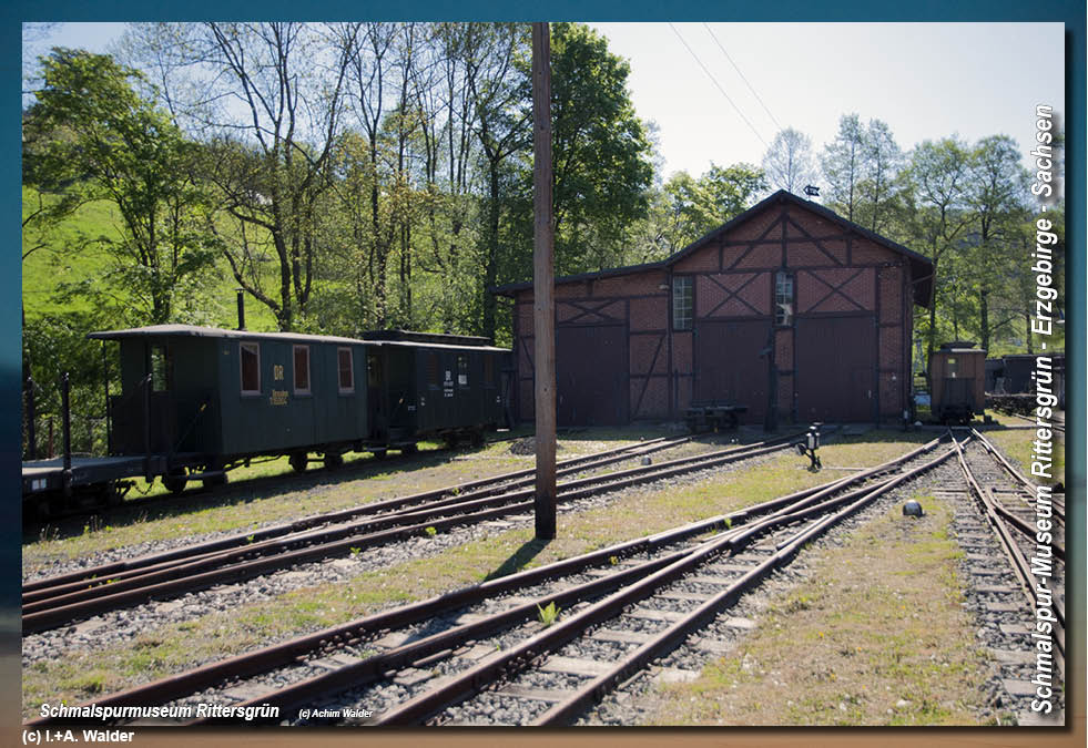 Eisenbahnmagazin Rittersgrün Schmalspur-Museum