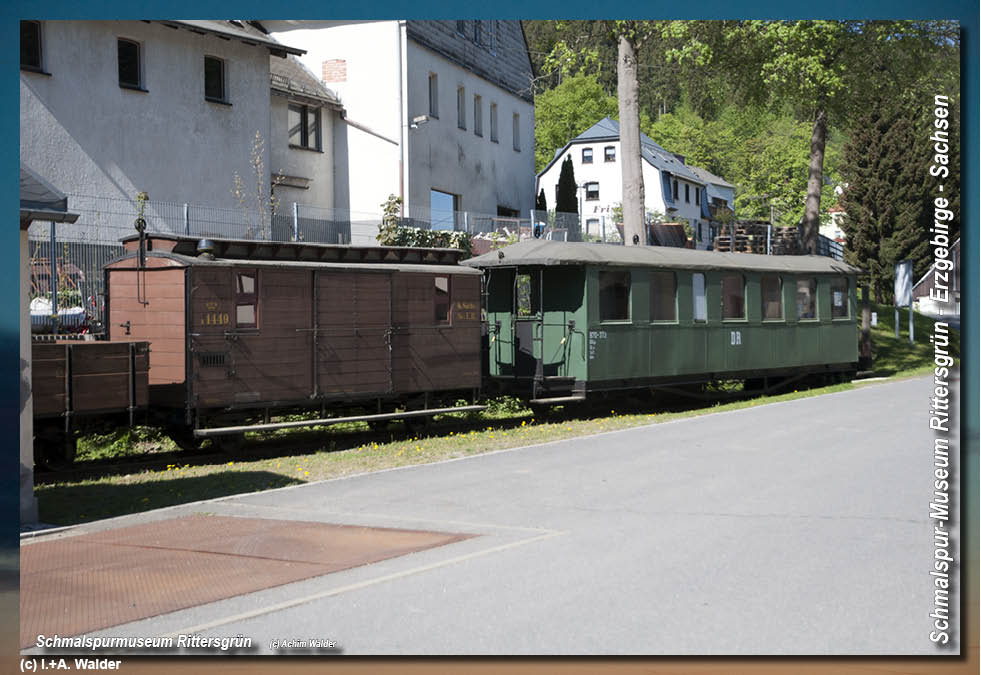Eisenbahnmagazin Rittersgrün Schmalspur-Museum
