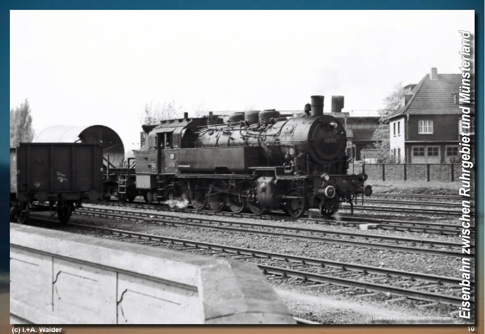 Eisenbahn zwischen Ruhrgebiet und Münsterland