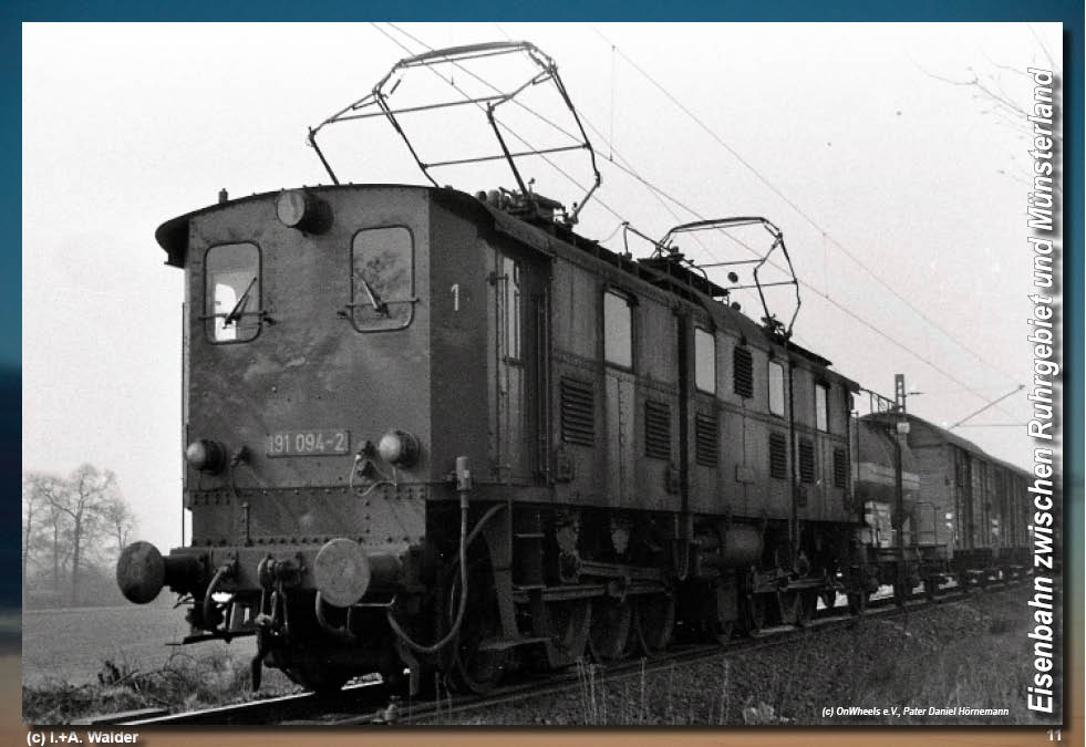 Eisenbahn zwischen Ruhrgebiet und Münsterland