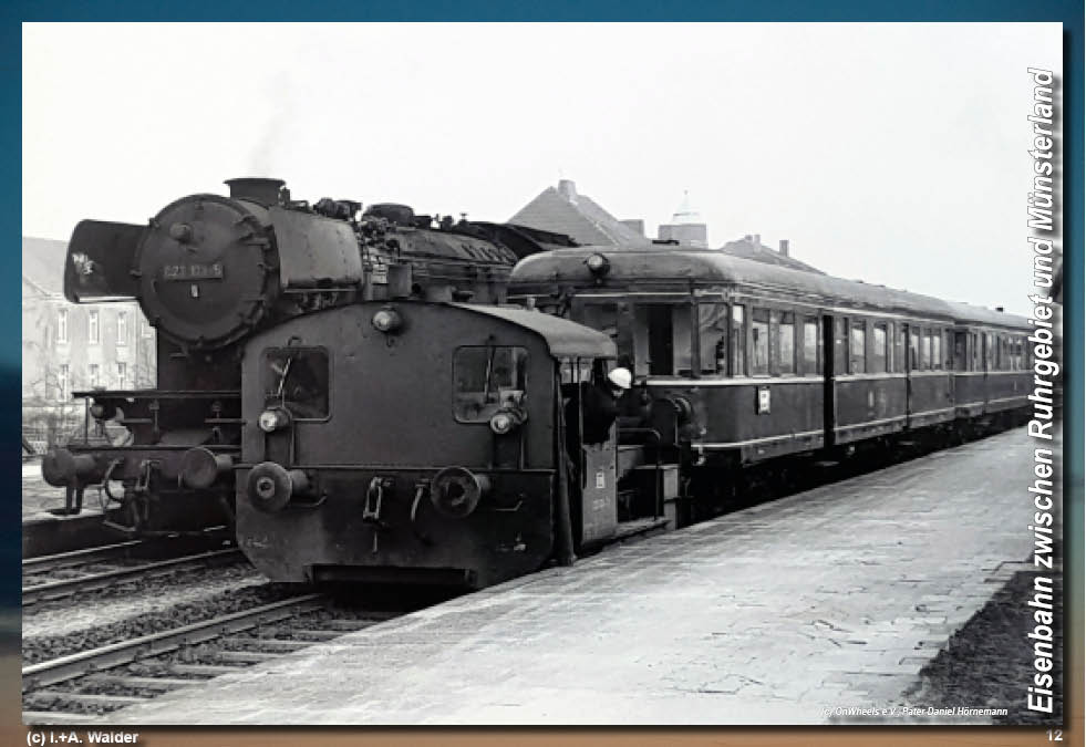 Eisenbahn zwischen Ruhrgebiet und Münsterland