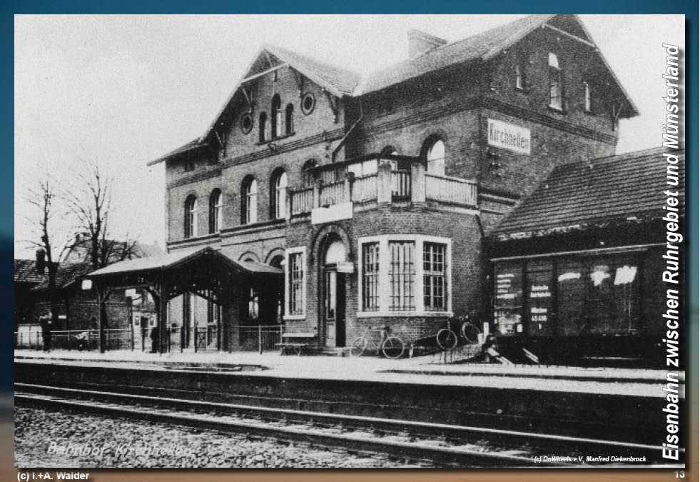 Eisenbahn zwischen Ruhrgebiet und Münsterland