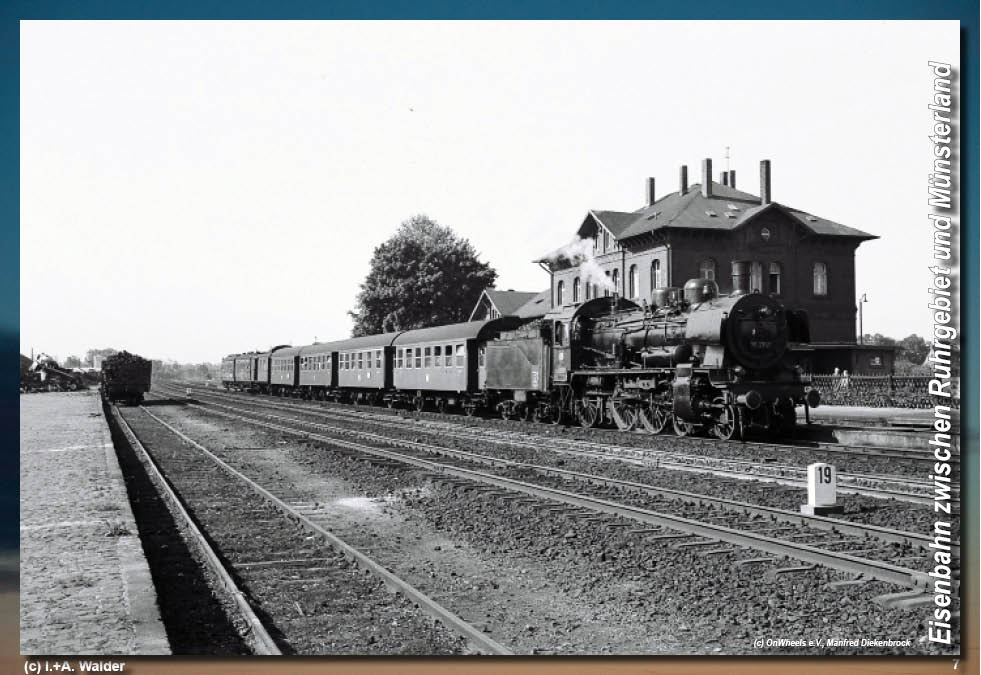 Eisenbahn zwischen Ruhrgebiet und Münsterland