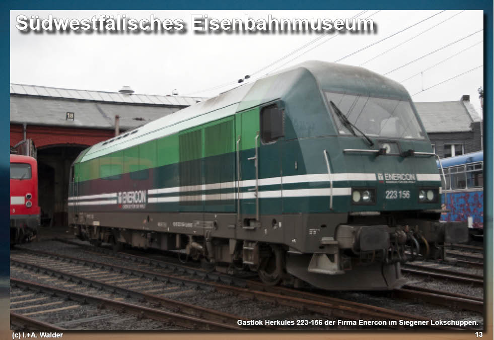 Eisenbahnmagazin Südwestfälisches Eisenbahnmuseum Siegen