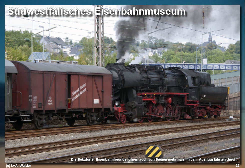 Eisenbahnmagazin Südwestfälisches Eisenbahnmuseum Siegen