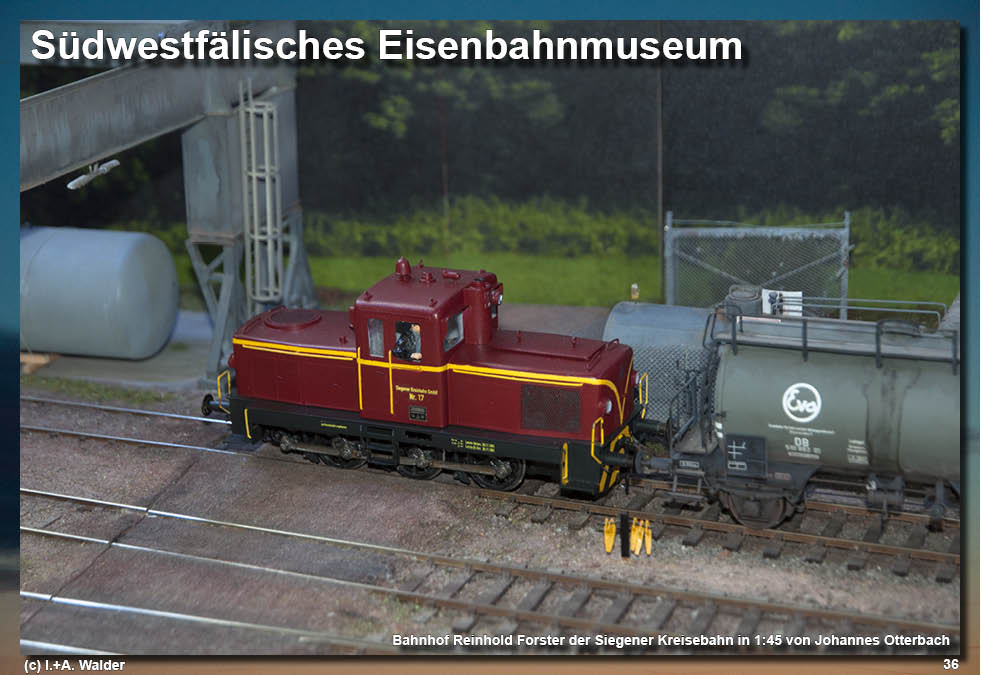 Eisenbahnmagazin Südwestfälisches Eisenbahnmuseum Siegen