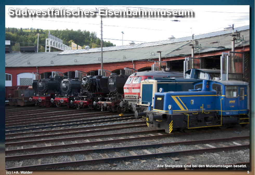 Eisenbahnmagazin Südwestfälisches Eisenbahnmuseum Siegen