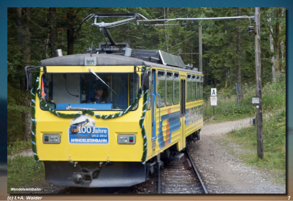 Eisenbahnmagazin Wendelsteinbahn