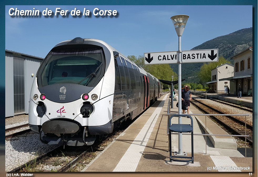 Eisenbahnmagazin Korsika - Chemin de Fer de la Corse