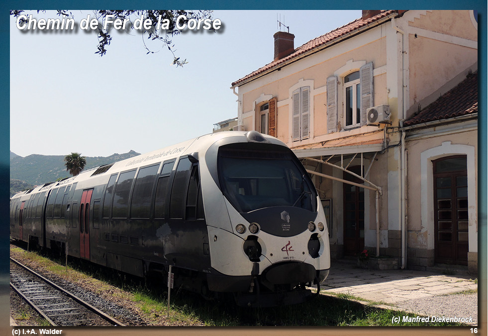 Eisenbahnmagazin Korsika - Chemin de Fer de la Corse