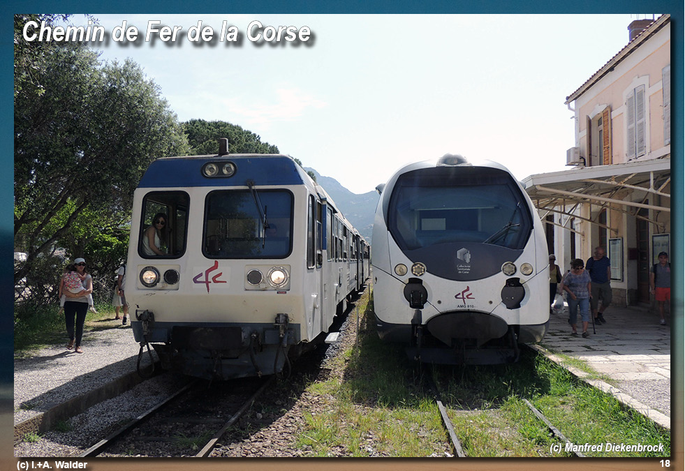 Eisenbahnmagazin Korsika - Chemin de Fer de la Corse