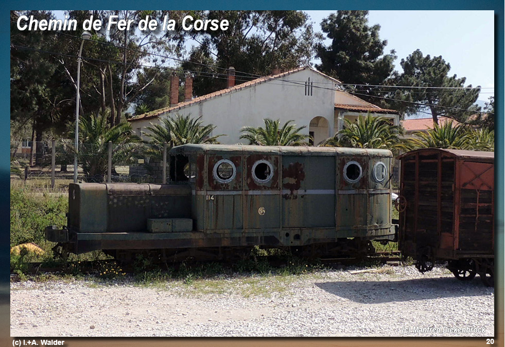 Eisenbahnmagazin Korsika - Chemin de Fer de la Corse