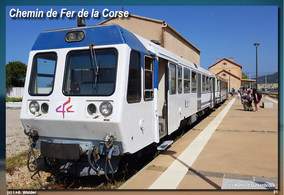 Eisenbahnmagazin Korsika - Chemin de Fer de la Corse