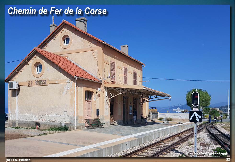 Eisenbahnmagazin Korsika - Chemin de Fer de la Corse