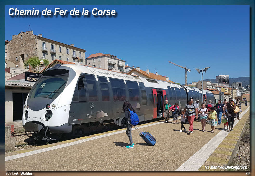 Eisenbahnmagazin Korsika - Chemin de Fer de la Corse