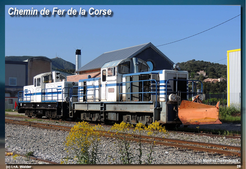 Eisenbahnmagazin Korsika - Chemin de Fer de la Corse