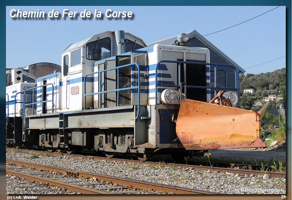 Eisenbahnmagazin Korsika - Chemin de Fer de la Corse