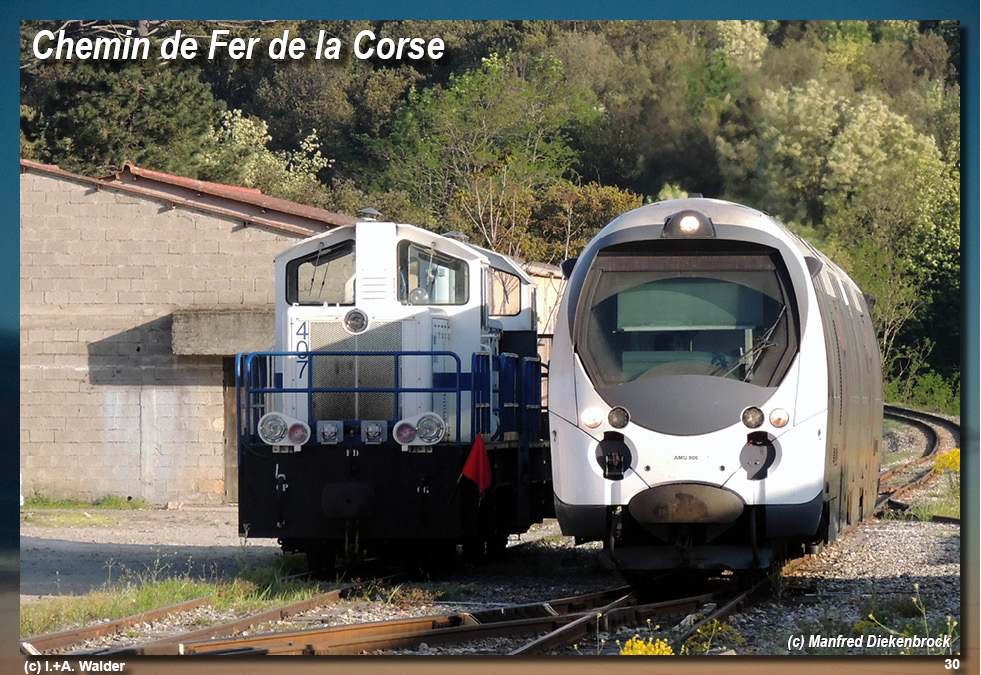 Eisenbahnmagazin Korsika - Chemin de Fer de la Corse