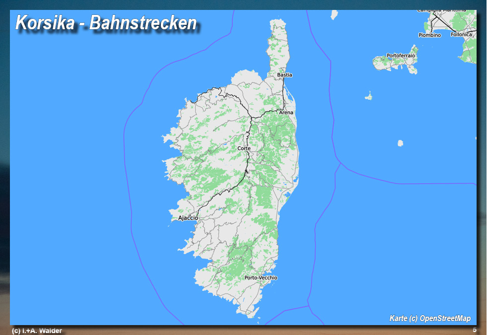 Eisenbahnmagazin Korsika - Chemin de Fer de la Corse