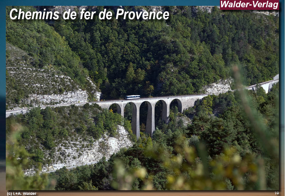 Eisenbahnen Chemins de fer de Provence