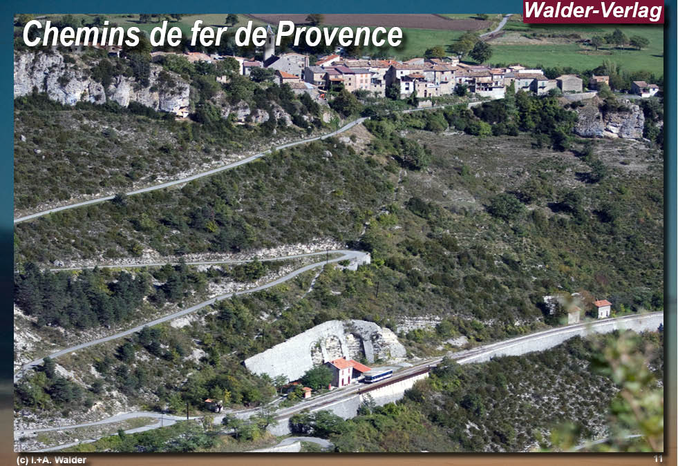 Eisenbahnen Chemins de fer de Provence