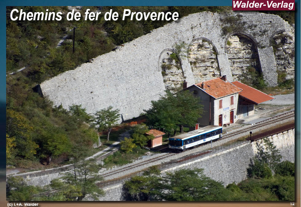 Eisenbahnen Chemins de fer de Provence