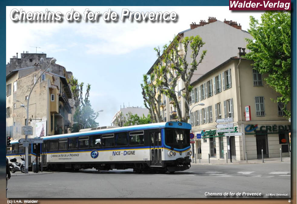 Eisenbahnen Chemins de fer de Provence