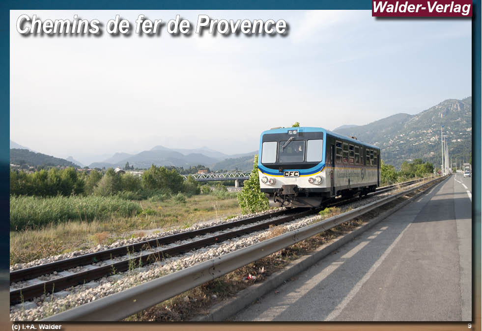 Eisenbahnen Chemins de fer de Provence