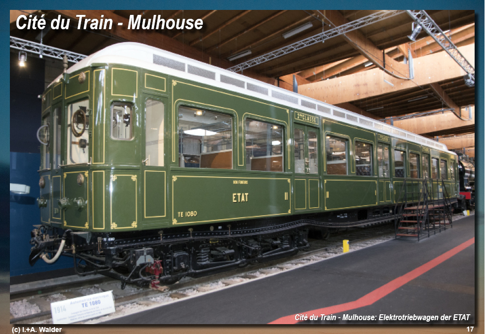 Eisenbahnmagazin Cité du Train - Mulhouse