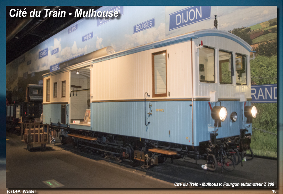 Eisenbahnmagazin Cité du Train - Mulhouse