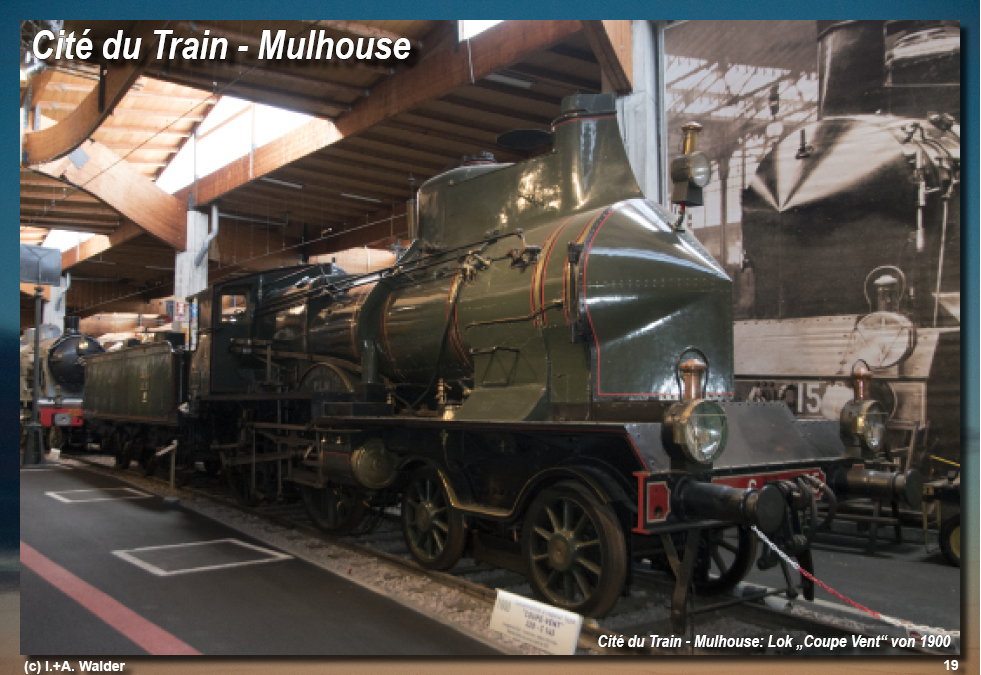 Eisenbahnmagazin Cité du Train - Mulhouse
