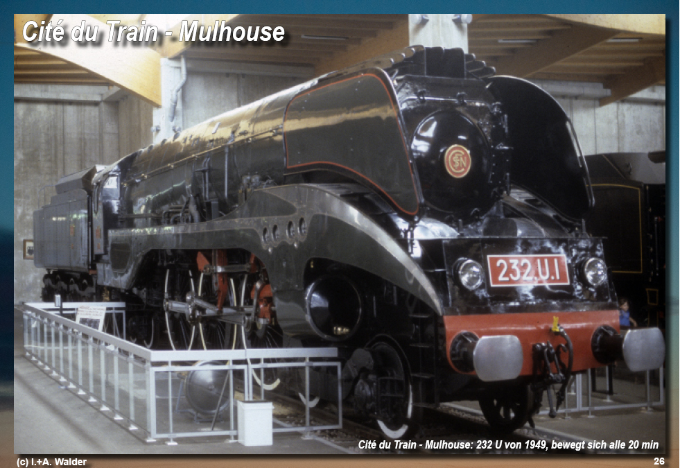 Eisenbahnmagazin Cité du Train - Mulhouse