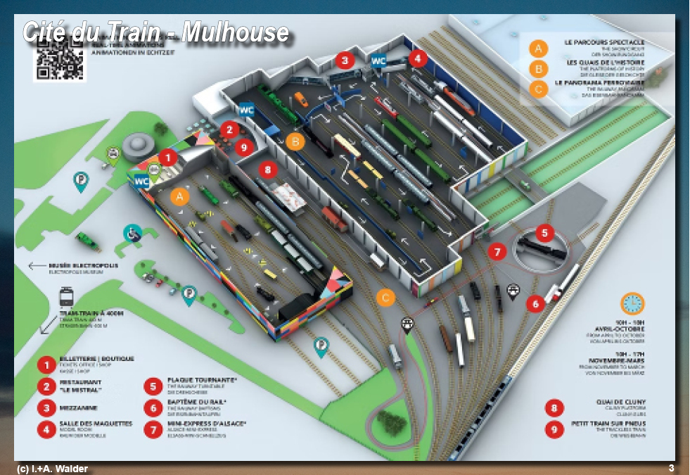 Eisenbahnmagazin Cité du Train - Mulhouse