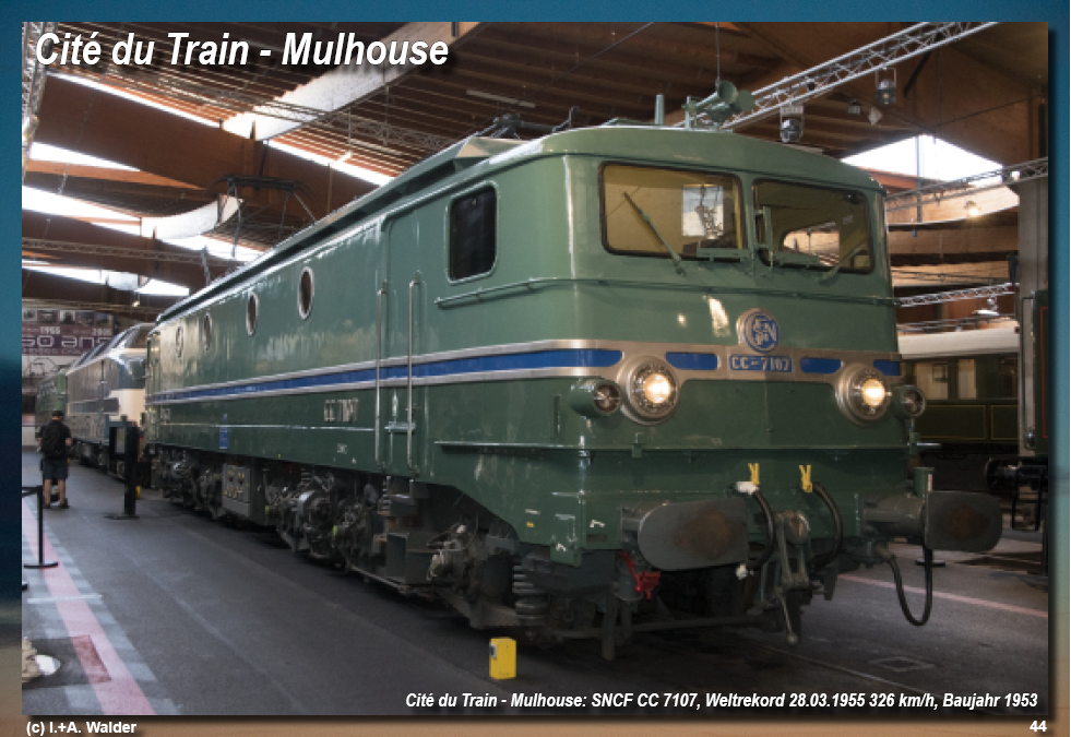 Eisenbahnmagazin Cité du Train - Mulhouse