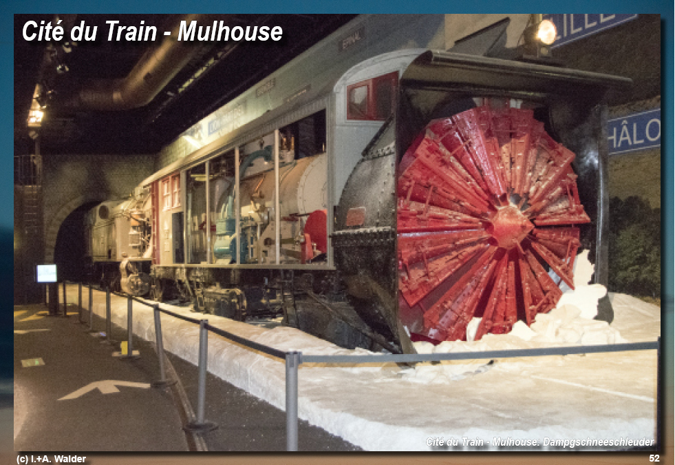 Eisenbahnmagazin Cité du Train - Mulhouse