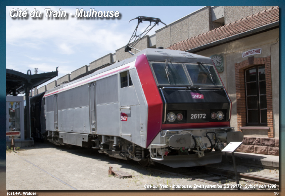 Eisenbahnmagazin Cité du Train - Mulhouse