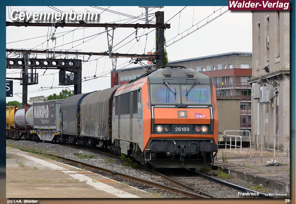 Eisenbahnen in Frankreich - Cévennenbahn
